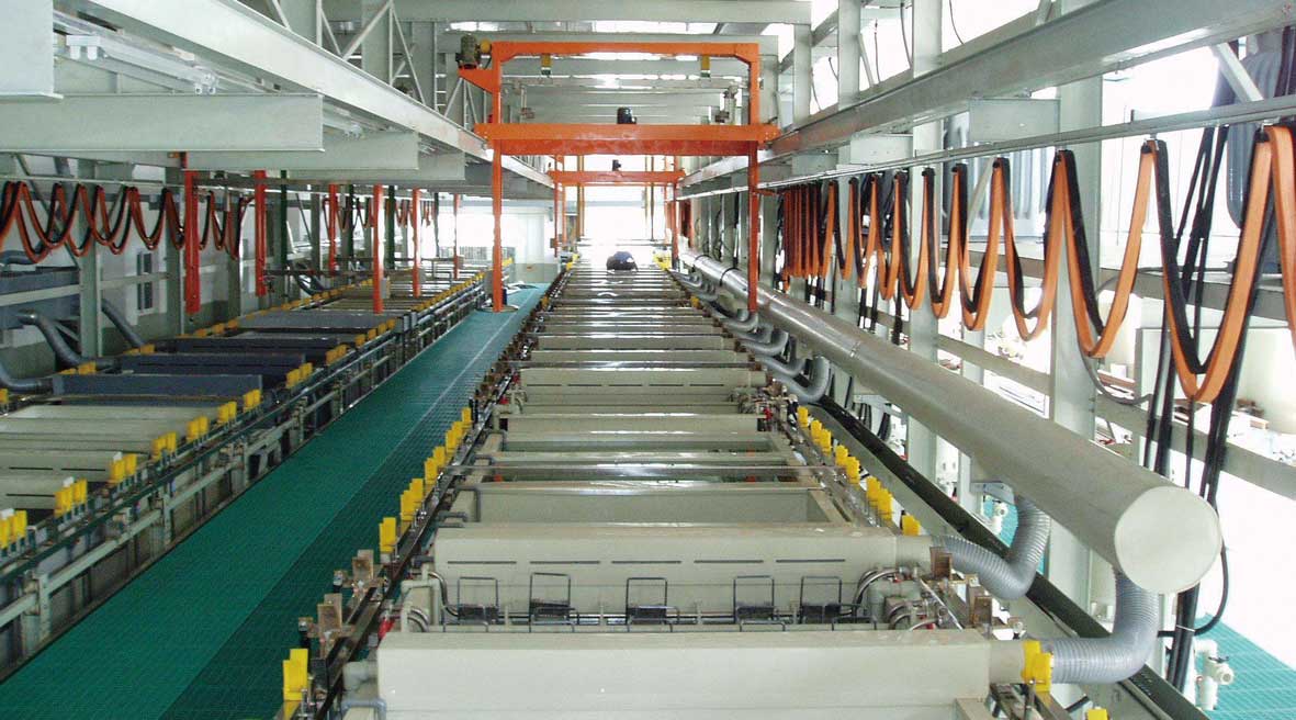 電化學拋光自動化生產(chǎn)流水線